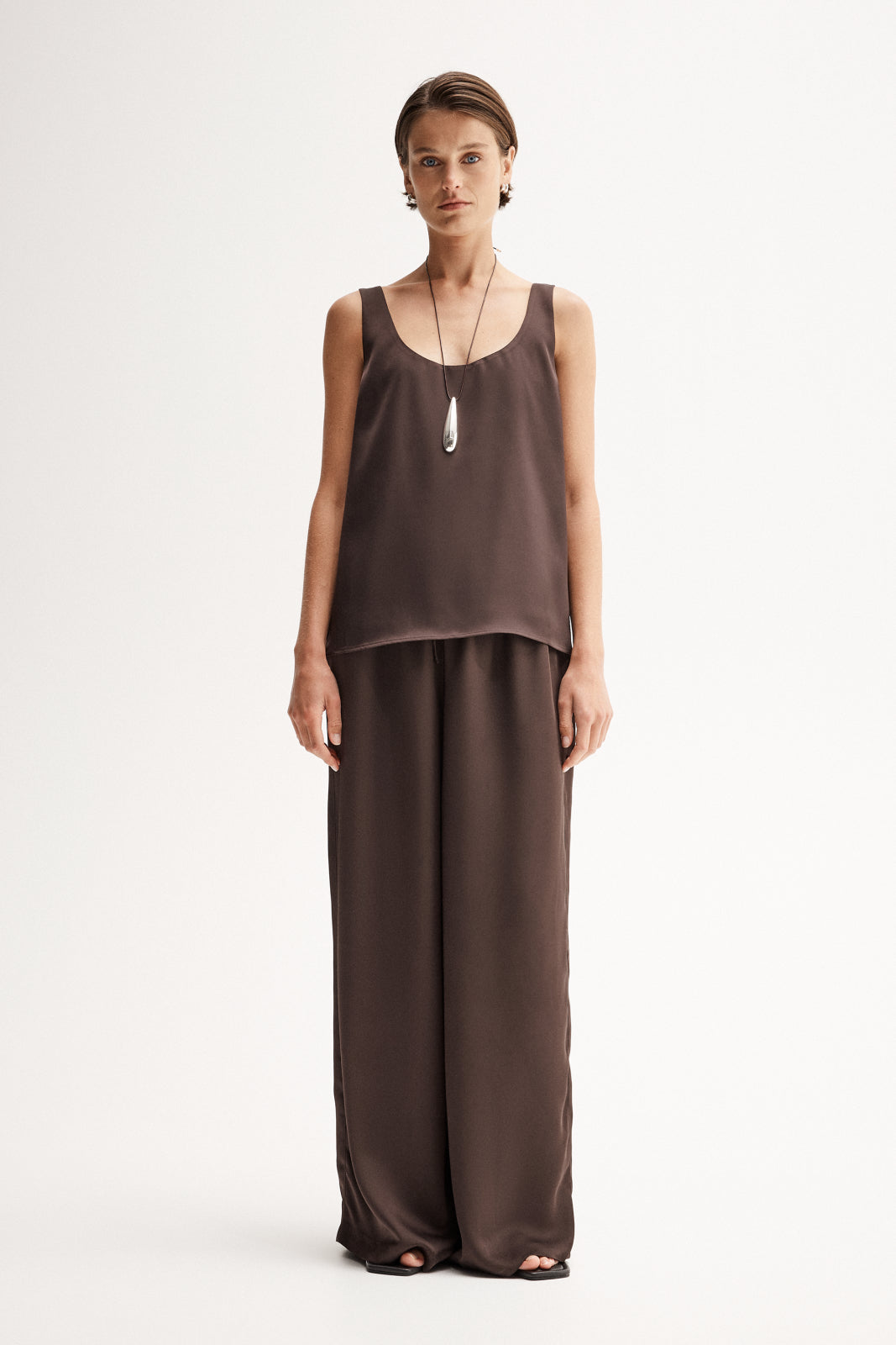 ELKA COLLECTIVE Mina Pant chocolate