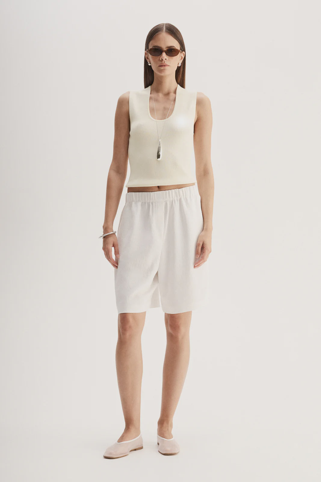 ELKA COLLECTIVE Hayes Knit Top butter