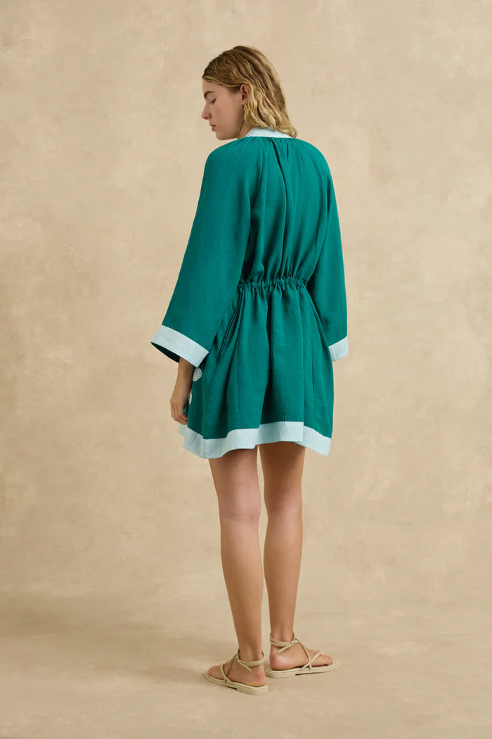 HANNAH ARTWEAR Lumi Dress flora green