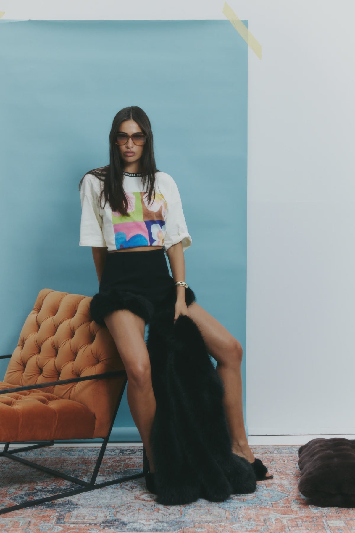 MAKU Gallerie Oversized Tee ecru