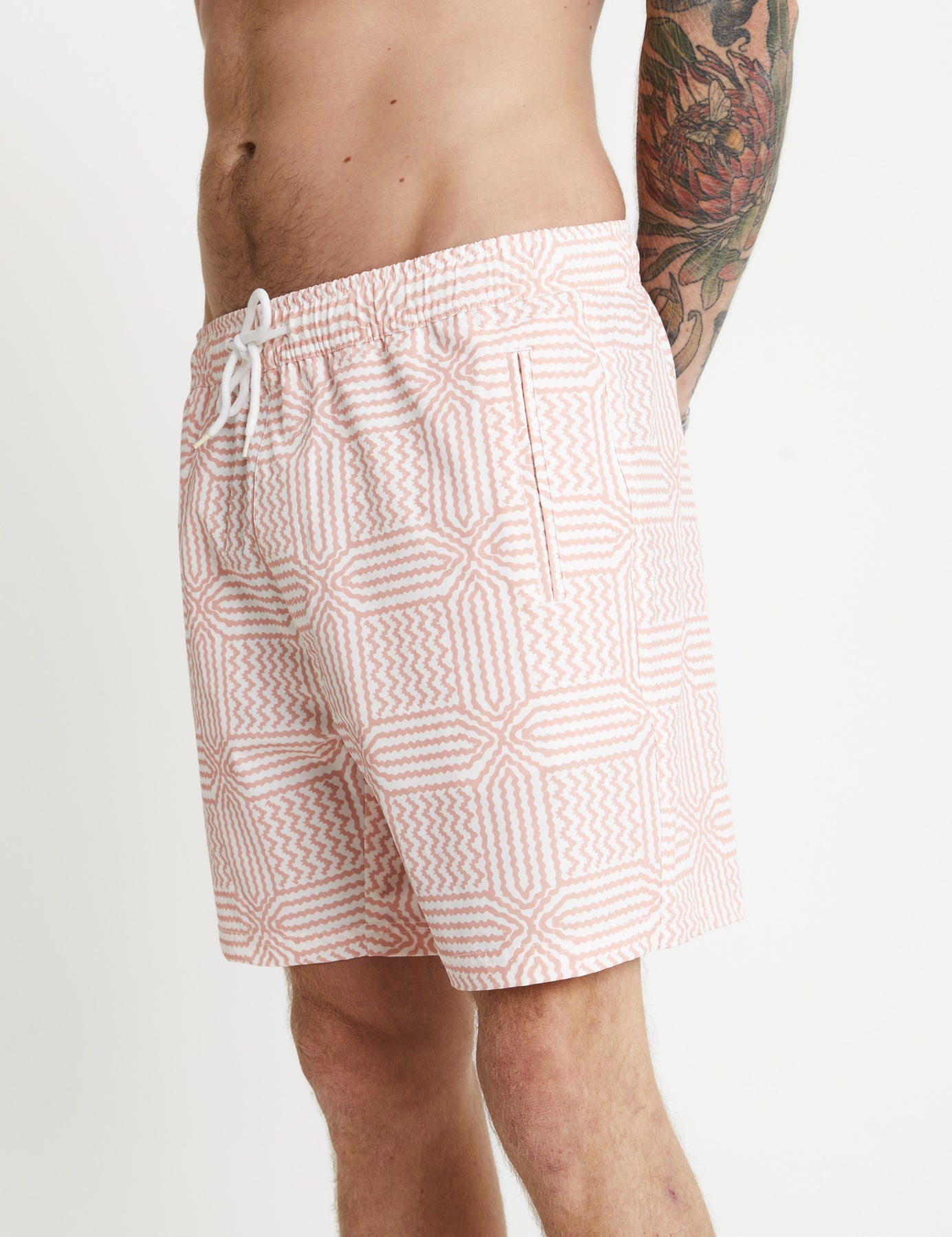 MR SIMPLE Swim Short casbah salmon