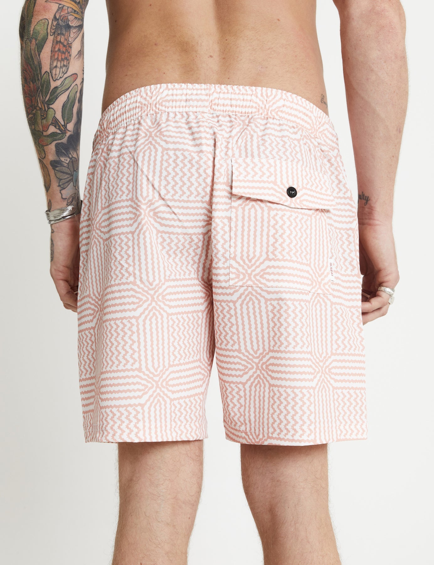 MR SIMPLE Swim Short casbah salmon