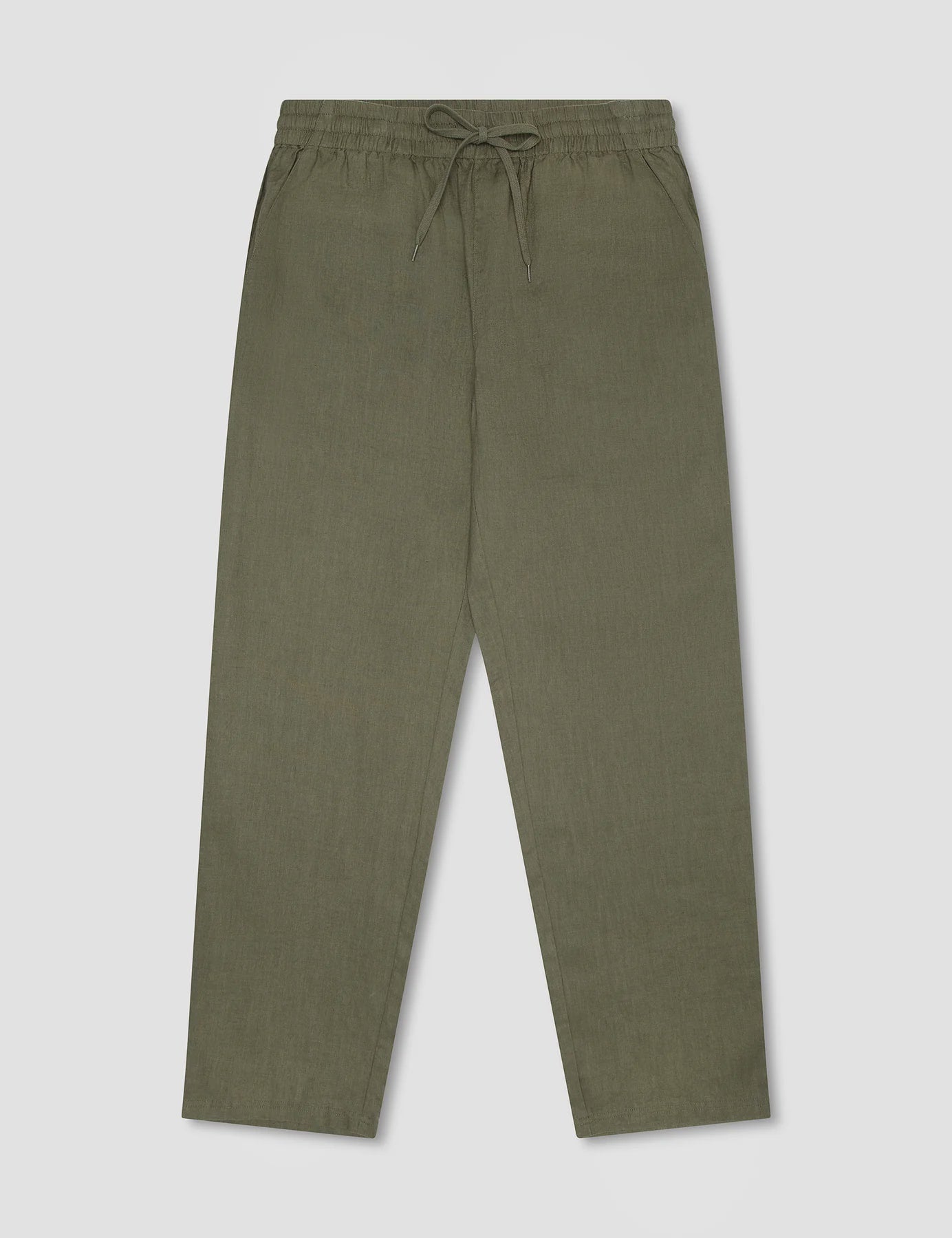 MR SIMPLE Burbank Linen Pant - Fatigue