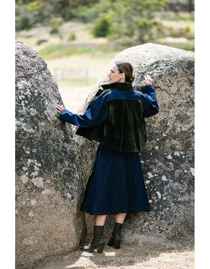 M.A. DAINTY Barnett Jacket moss