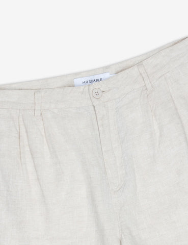 MR SIMPLE Brooklyn Linen Pant natural