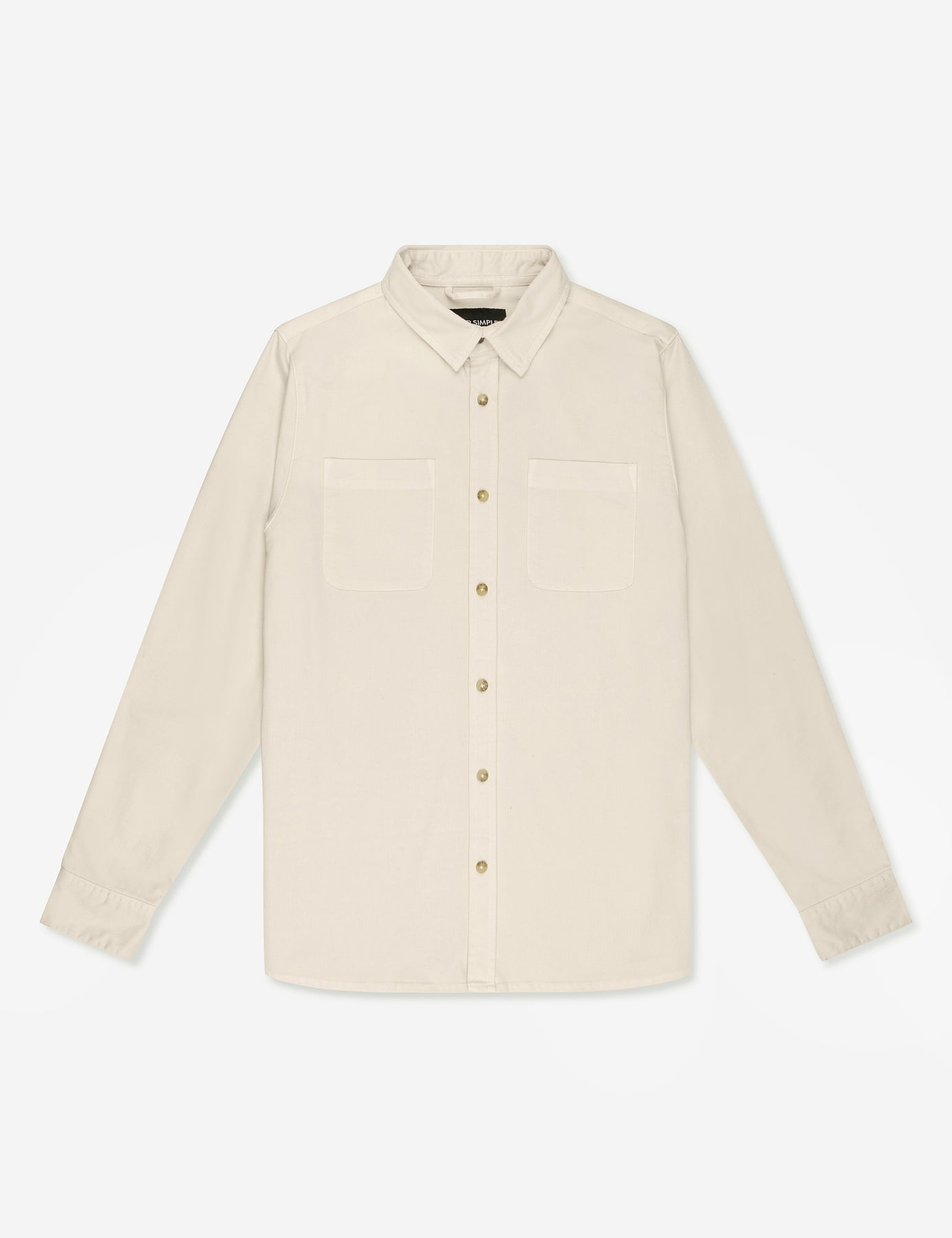 MR SIMPLE York Shirt LS natural