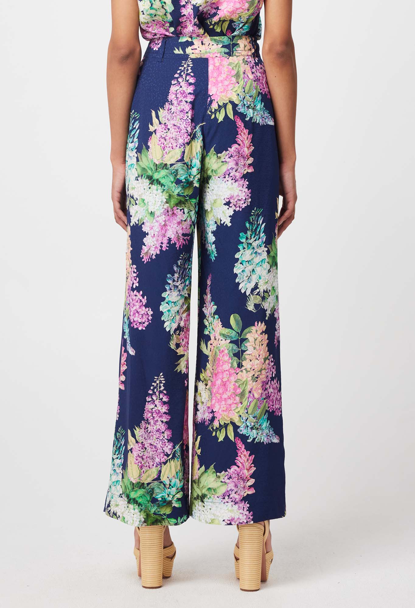 ONCE WAS Augustine Viscose Dobby Leg Pant