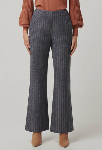 ONCE WAS Coraline Pant bluestone stripe