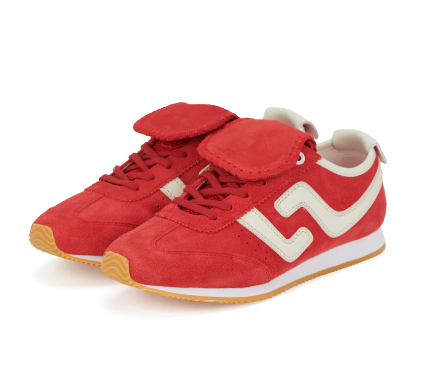 ROLLIE Shift Retro Sneakers red/ecru