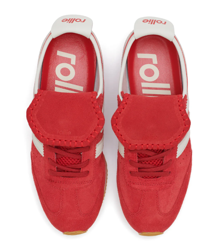 ROLLIE Shift Retro Sneakers red/ecru