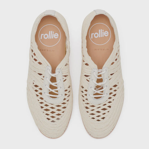 ROLLIE NATION Derby Open Weave Oat