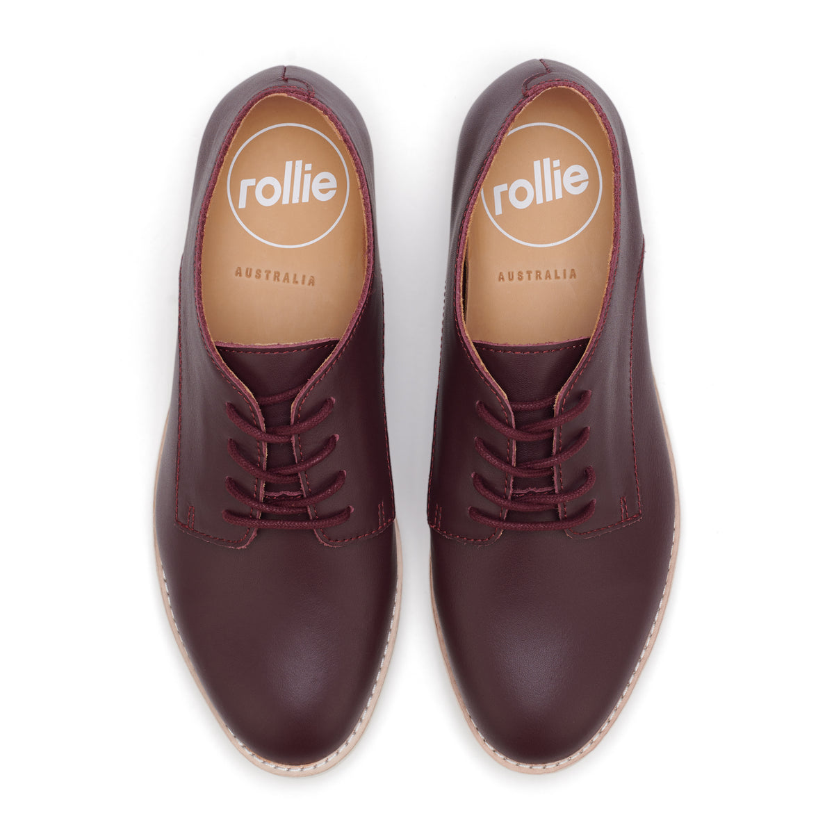 ROLLIE NATION Derby Super Soft dark cherry