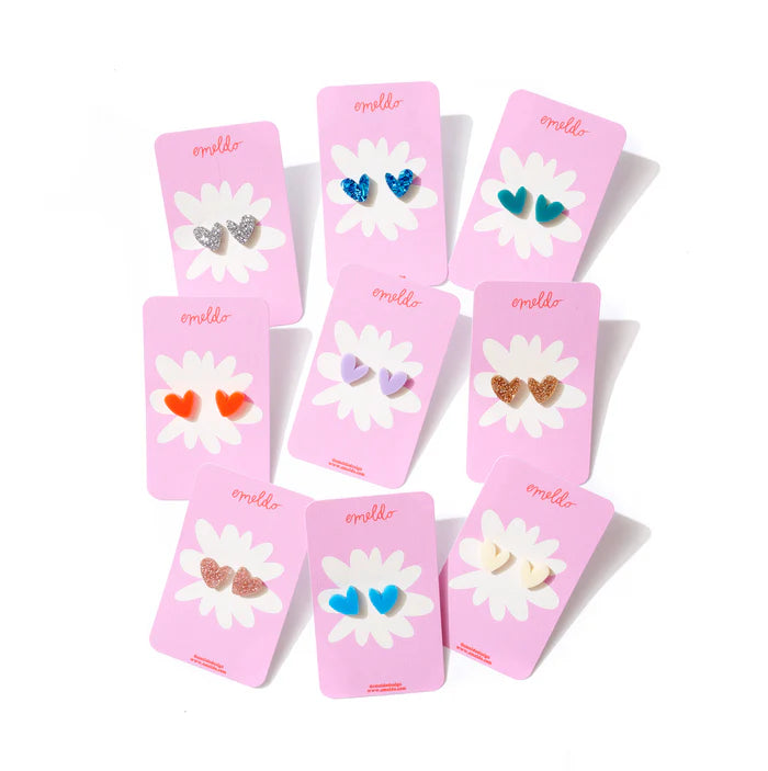 EMELDO DESIGN Heart Studs
