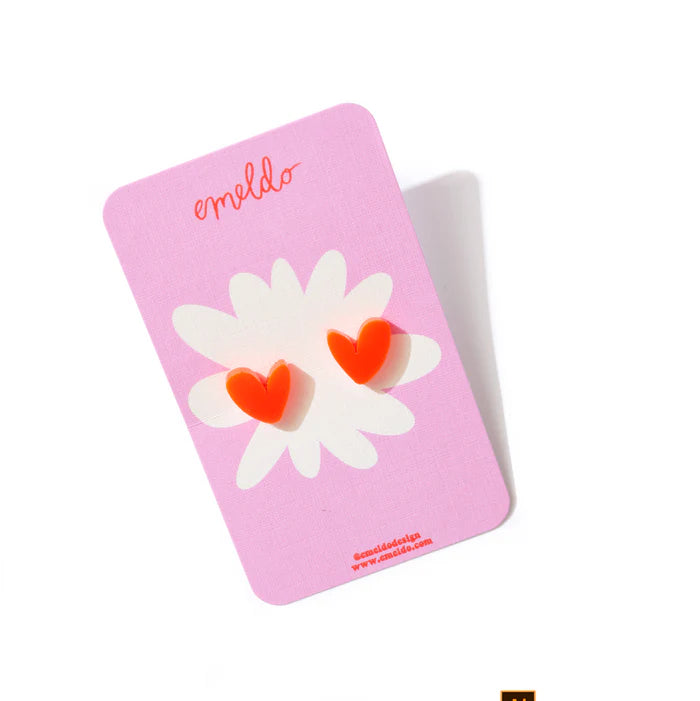 EMELDO DESIGN Heart Studs