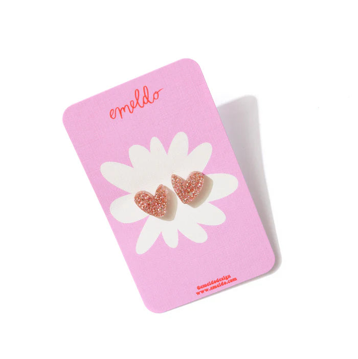 EMELDO DESIGN Heart Studs