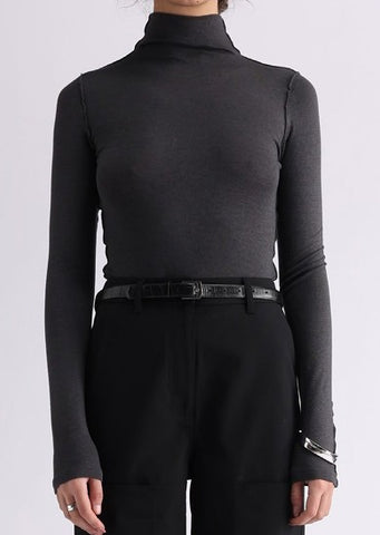 ELKA COLLECTIVE Coco LS Top charcoal