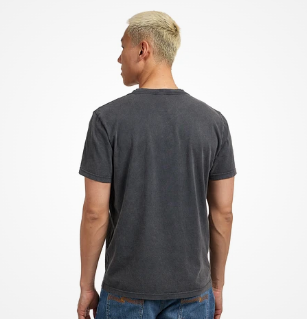 NUDIE JEANS CO Roy Deep Tracks T-Shirt antracite