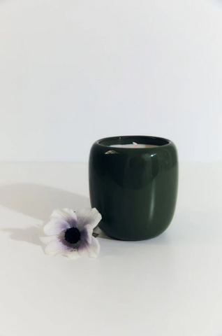 ADDITION STUDIO Ceramic Candle Green soft landing