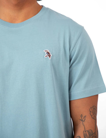 MR SIMPLE Chapman Tee Kooka blue smoke