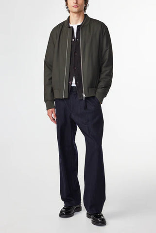 NN07 Dixon Wool Blend Jacket 1088 Dark Army