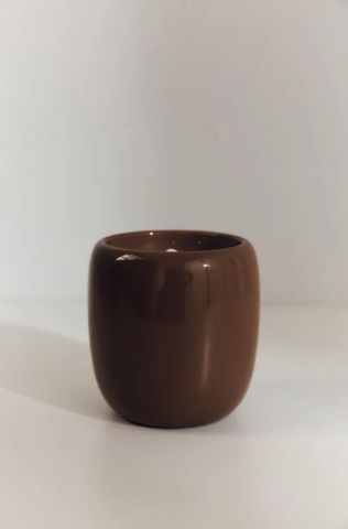 ADDITION STUDIO Ceramic Candle Brown elastic universe