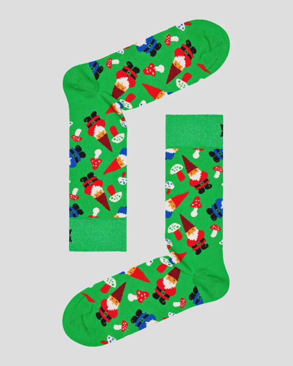 HAPPY SOCKS Christmas Gnome Sock green