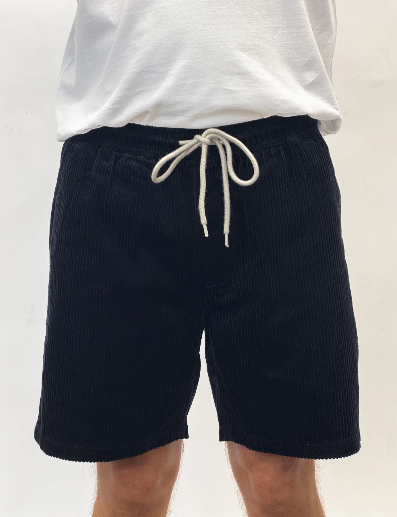 MR SIMPLE Burbank Cord Short black