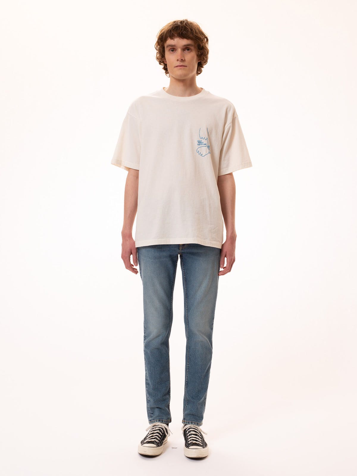 NUDIE JEANS Lean Dean blue hope