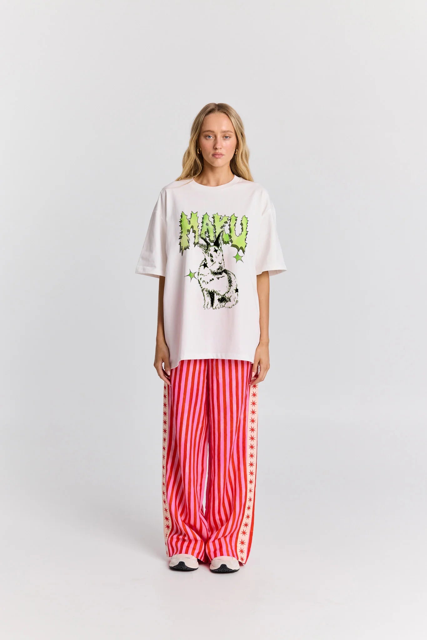 Bunny Oversize Tee white