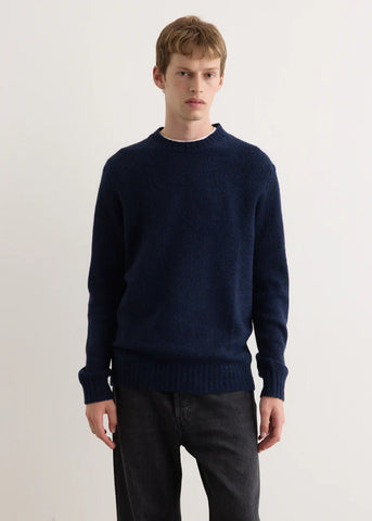 NN07 Lee Wool Blend Sweater navy blue