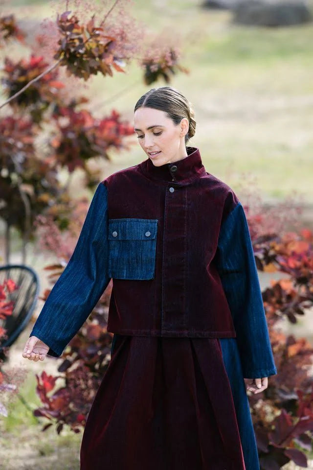 M.A. DAINTY Barnett Jacket ketchup