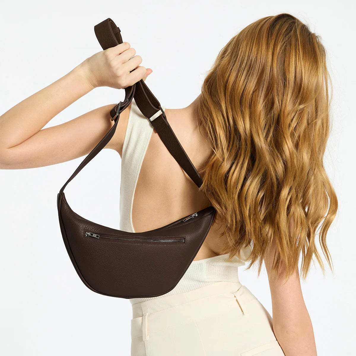 STATUS ANXIETY Glued To You Bag Cocoa