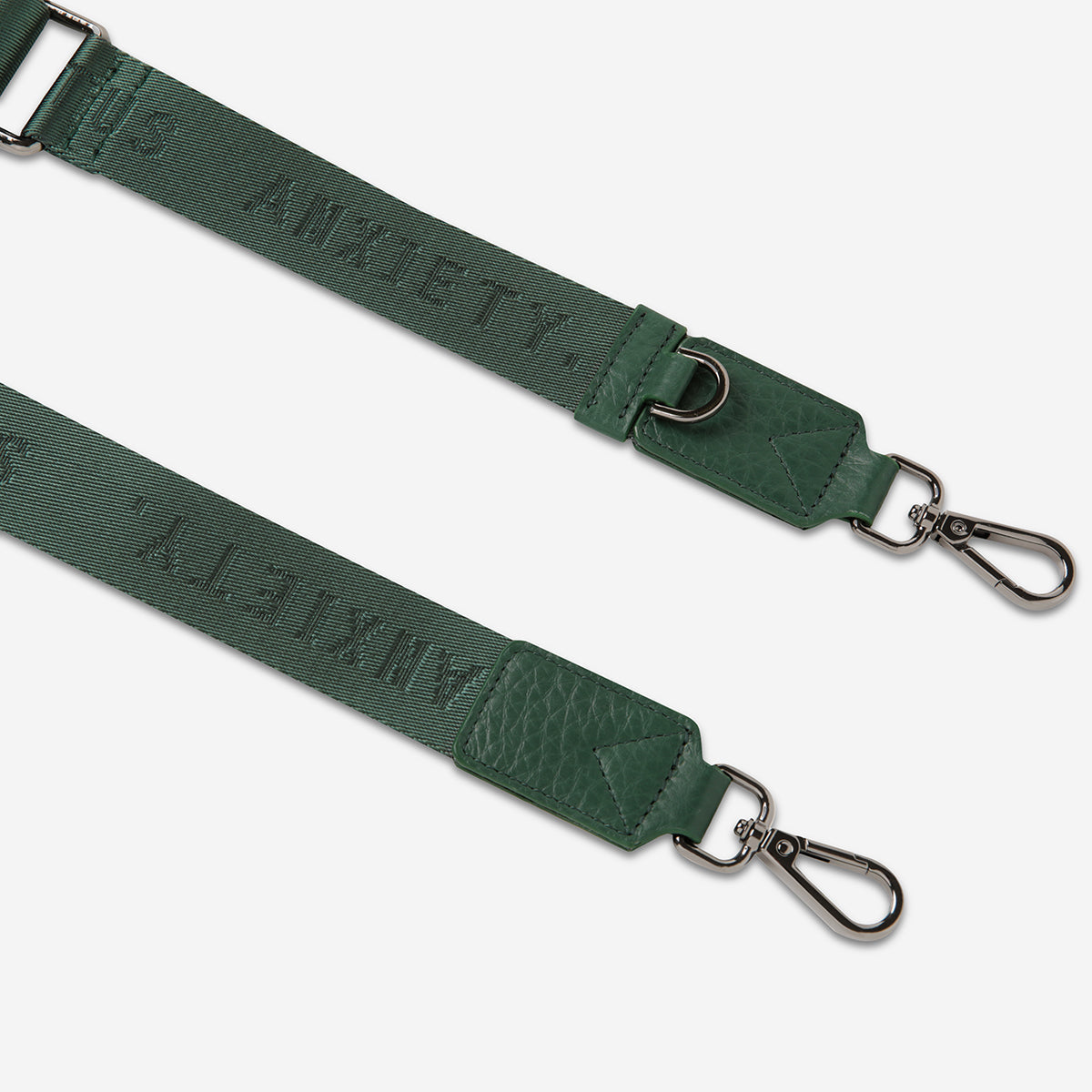STATUS ANXIETY Webbed Strap Thin green