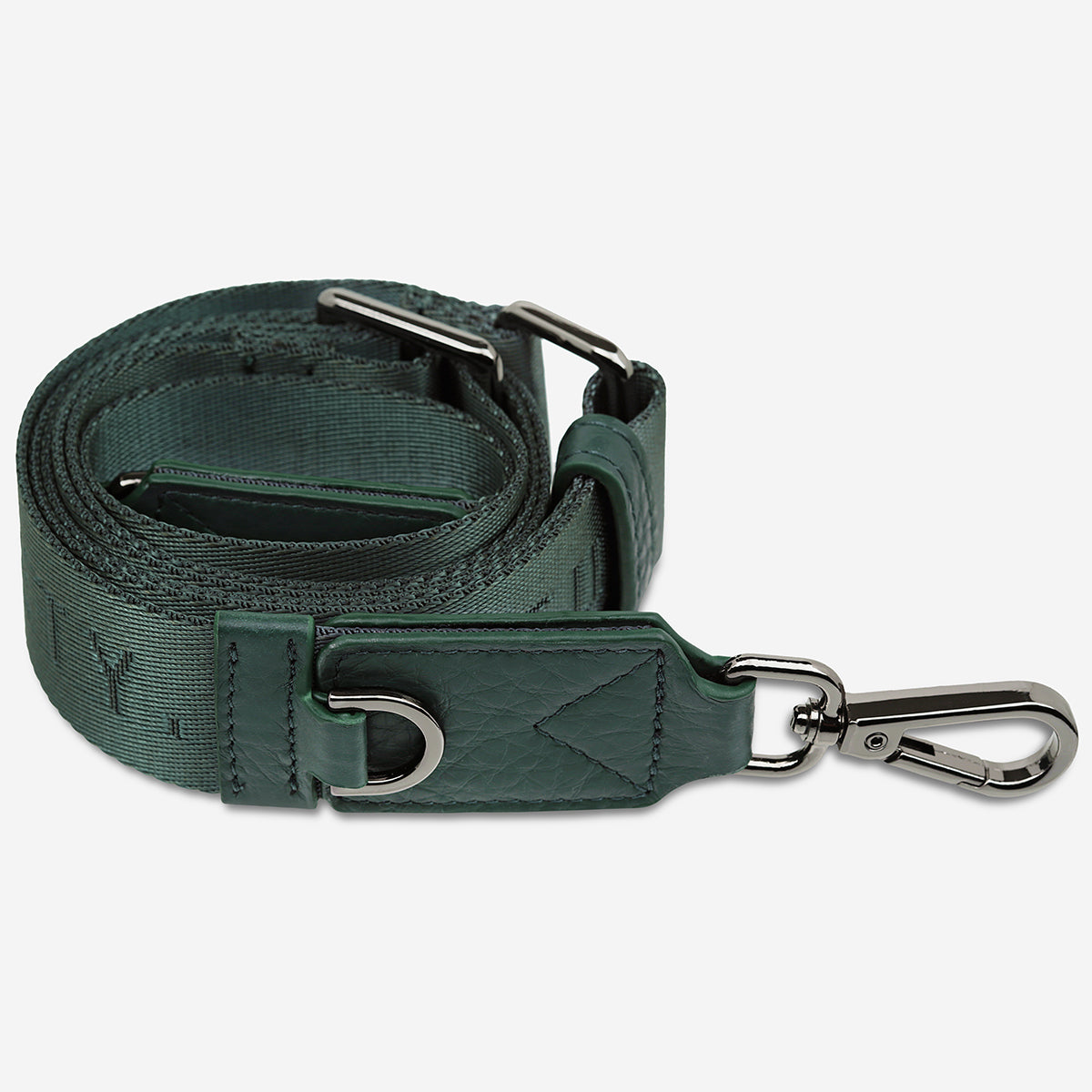STATUS ANXIETY Webbed Strap Thin green