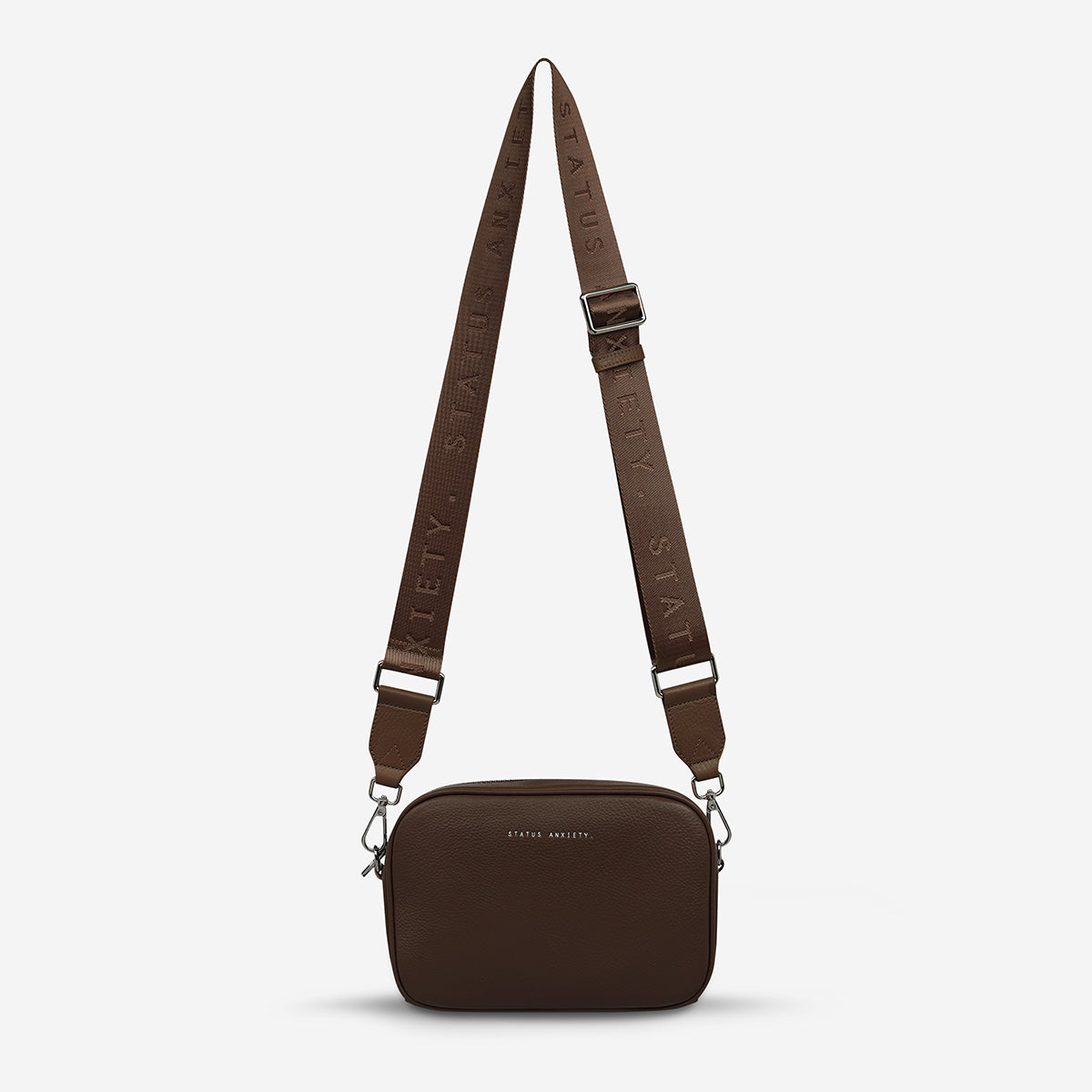 STATUS ANXIETY Plunder With Webbed Strap cocoa