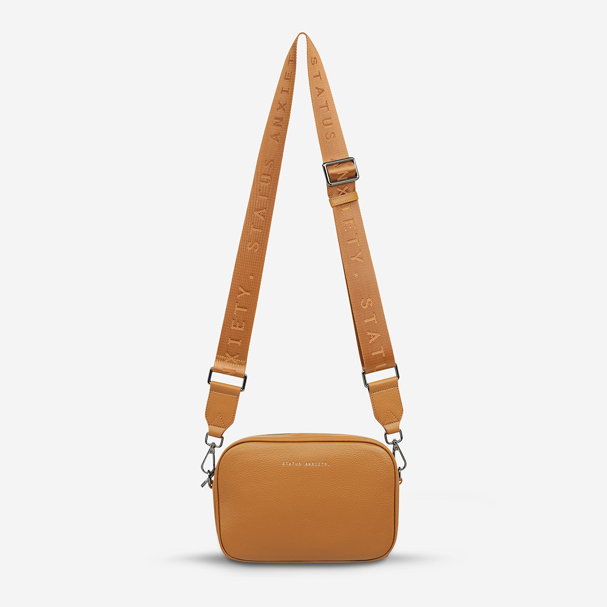 STATUS ANXIETY Plunder With Webbed Strap camel