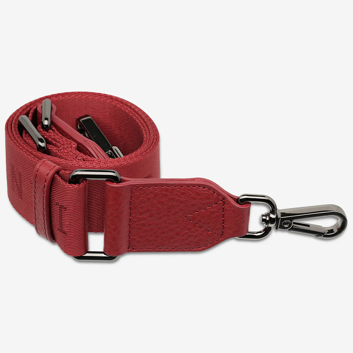 STATUS ANXIETY Webbed Strap Medium rouge
