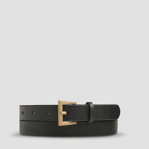 STATUS ANXIETY Part Of Me belt black/gold