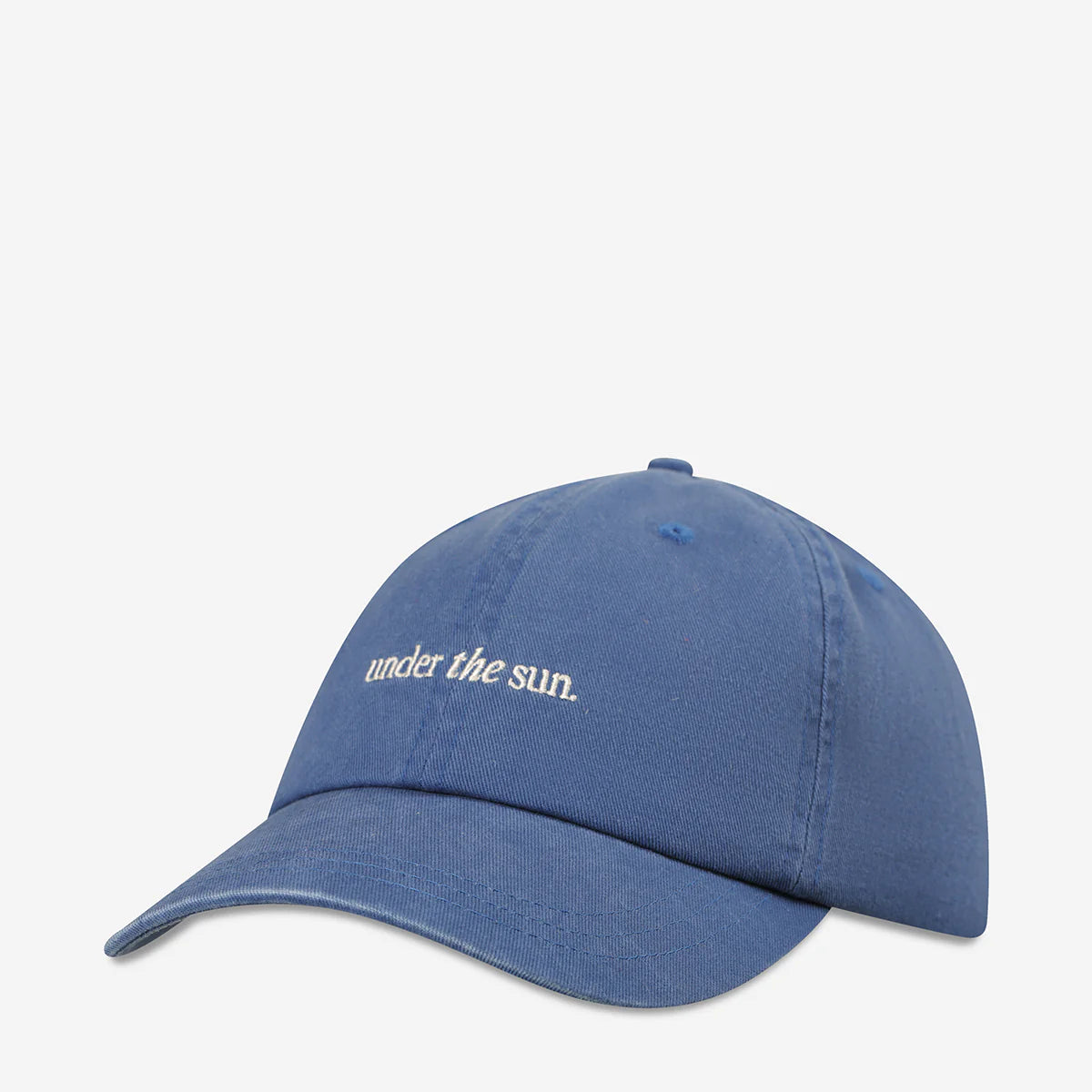 STATUS ANXIETY Under The Sun LOGO Cap french blue