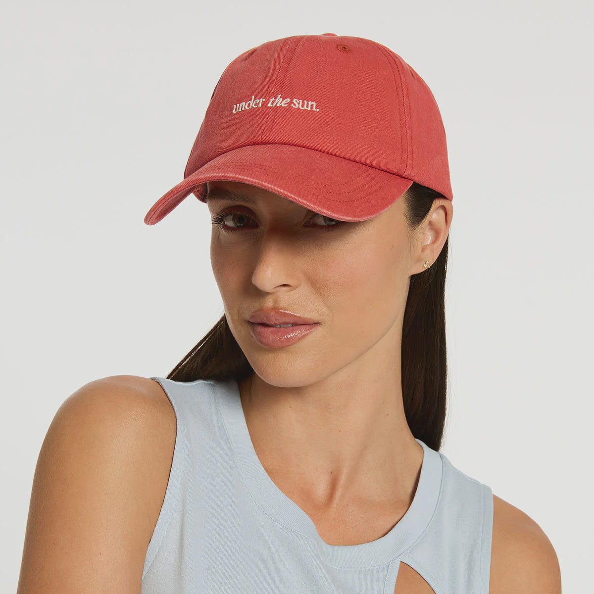 STATUS ANXIETY Under The Sun LOGO Cap watermelon