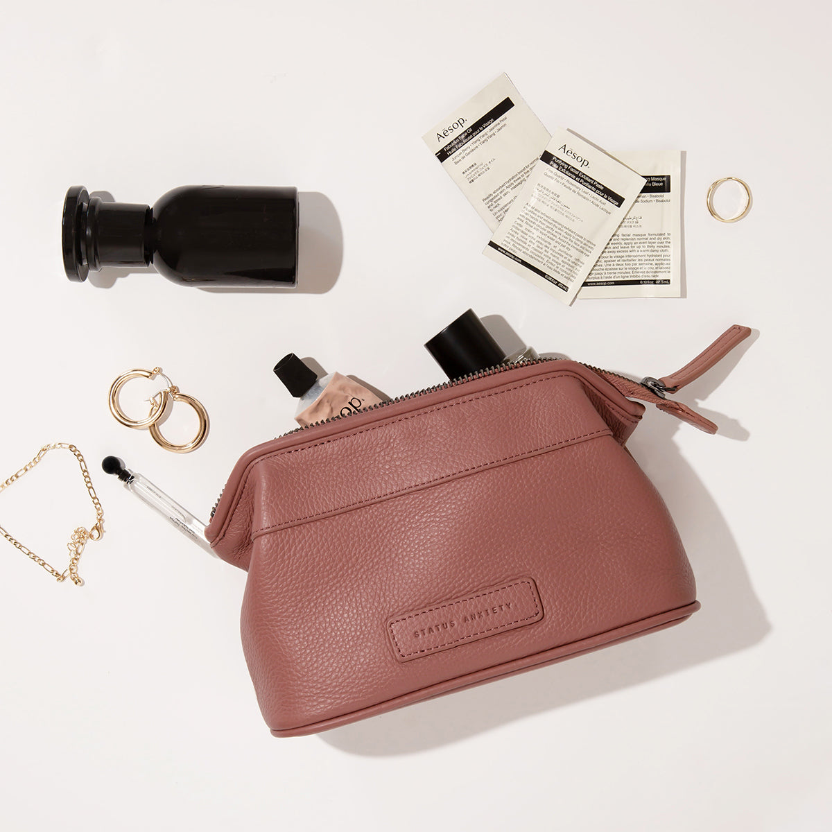 STATUS ANXIETY Thinking Of A Place dusty rose