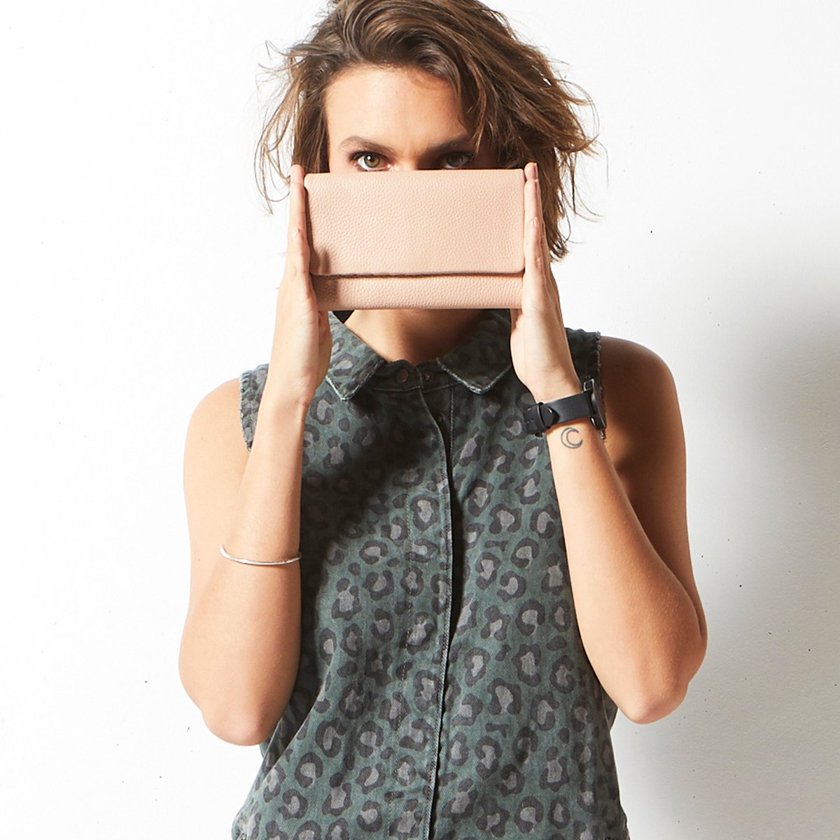 STATUS ANXIETY Audrey Wallet dusty pink