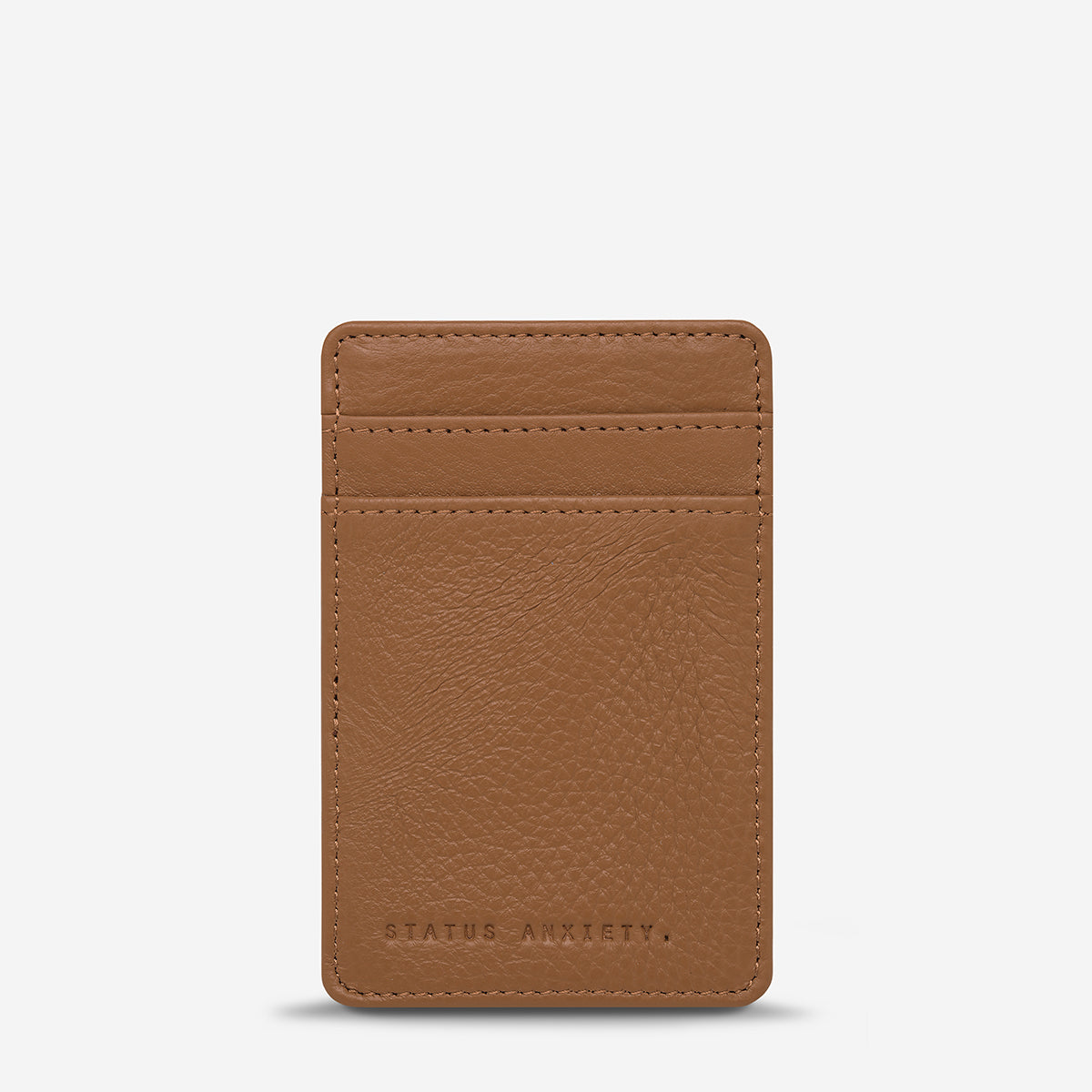 STATUS ANXIETY Flip Wallet tan