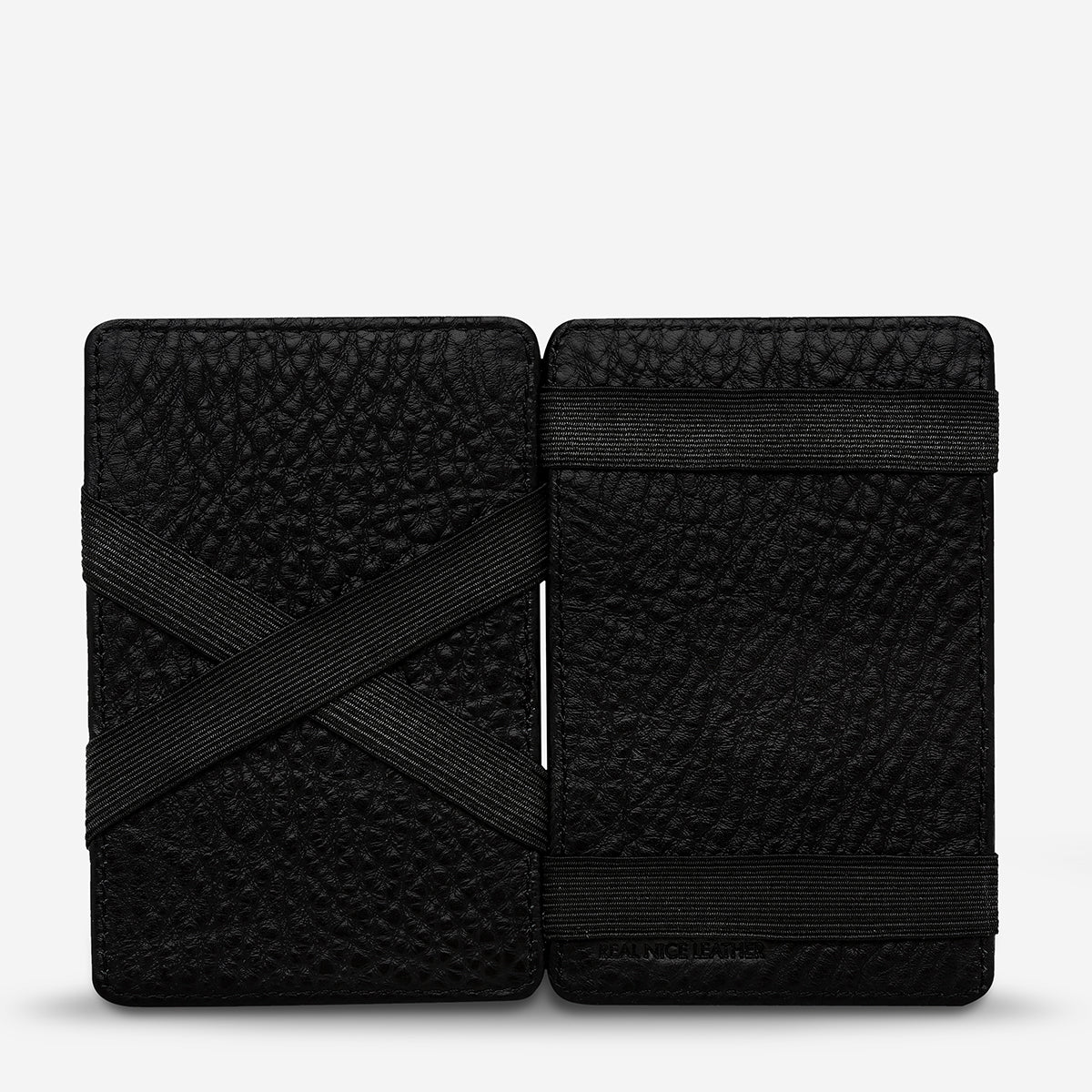 STATUS ANXIETY Flip Wallet black