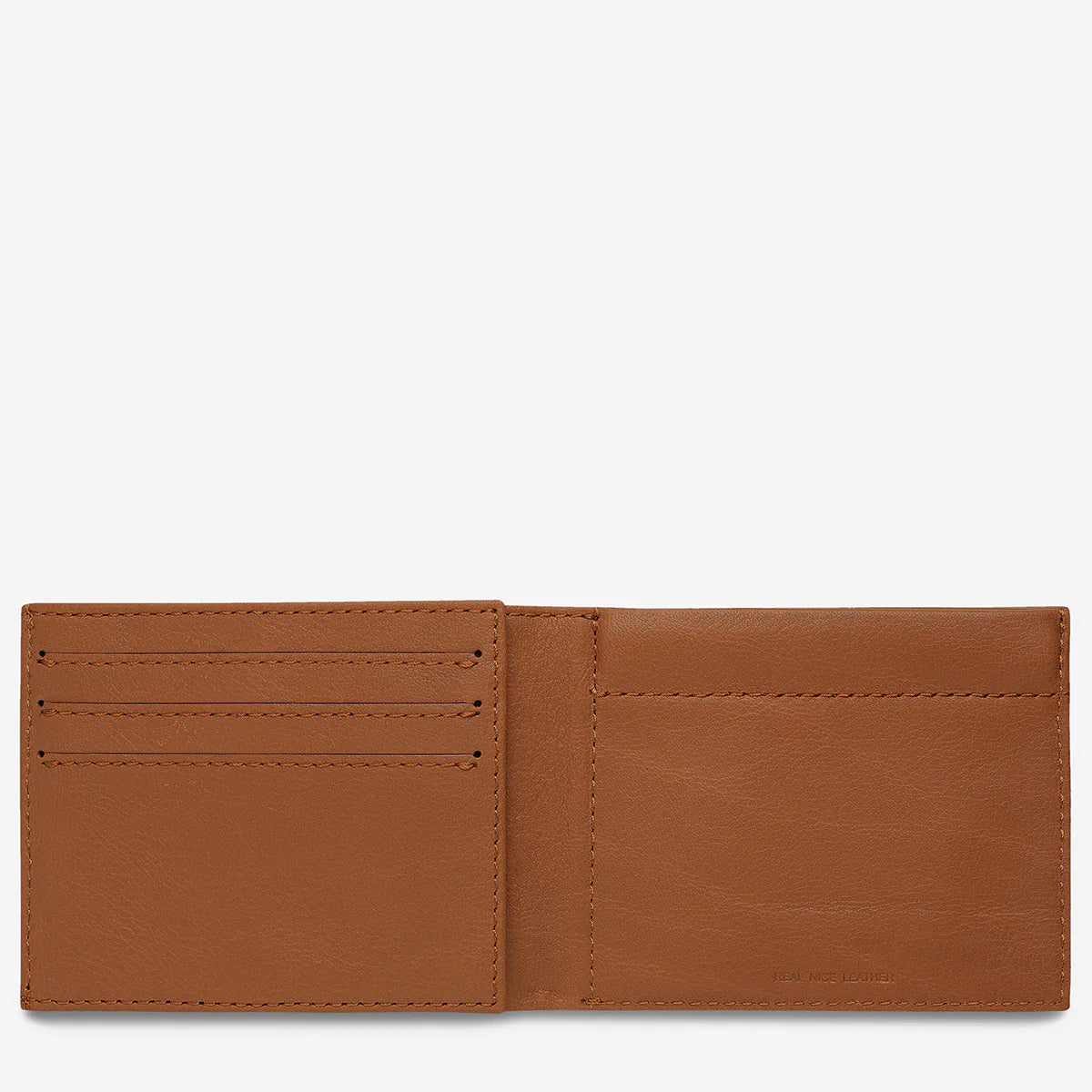 STATUS ANXIETY Noah Wallet camel