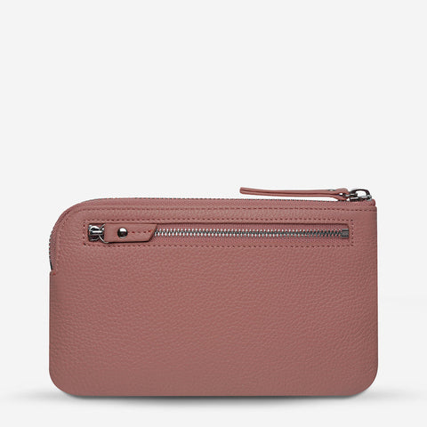 STATUS ANXIETY Smoke and Mirrors Dusty Rose Wallet