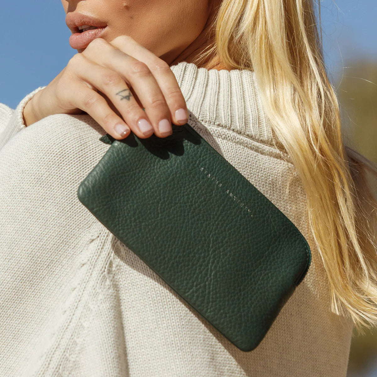 STATUS ANXIETY Smoke and Mirrors Teal