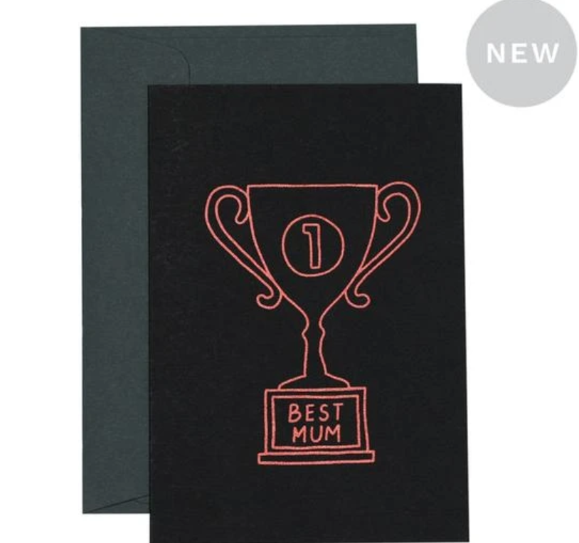 ME & AMBER Trophy Mum Card