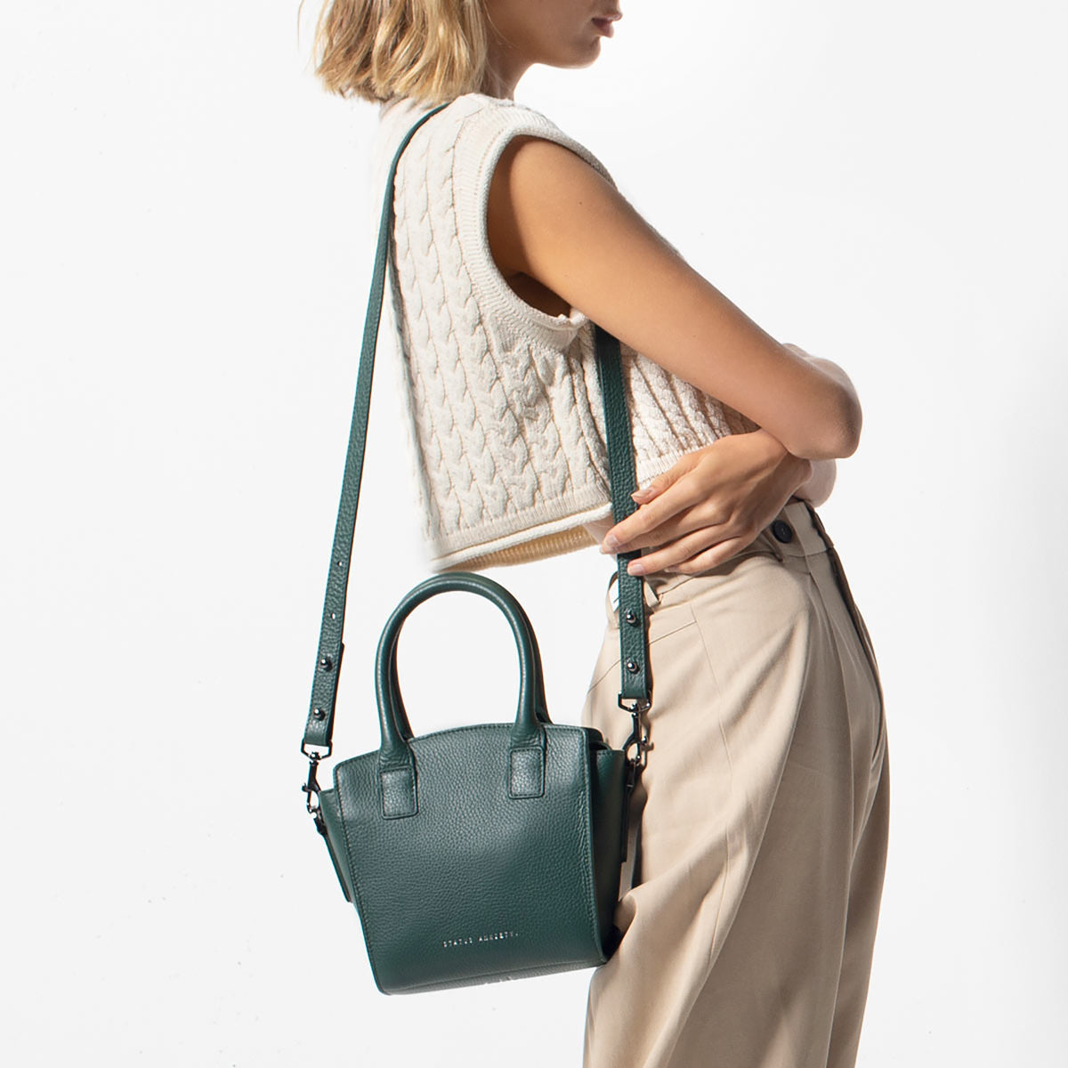 STATUS ANXIETY Worst Behind Us green