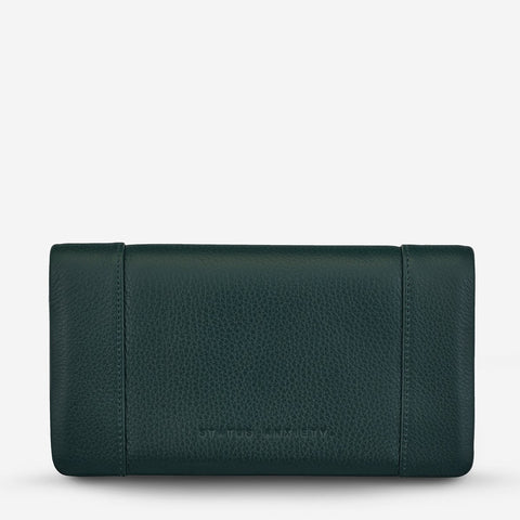 STATUS ANXIETY Some Type of Love Wallet teal